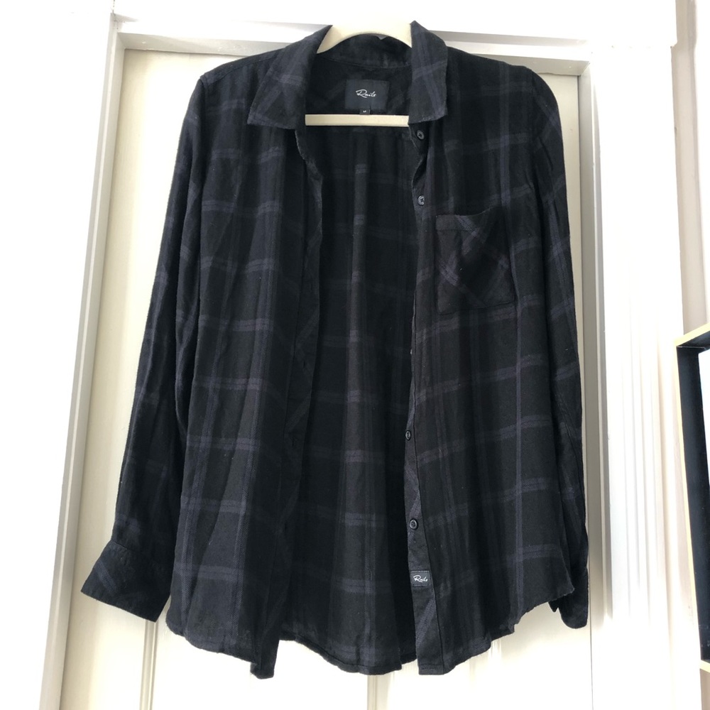 Rails Hunter Obsidian Plaid Shirt